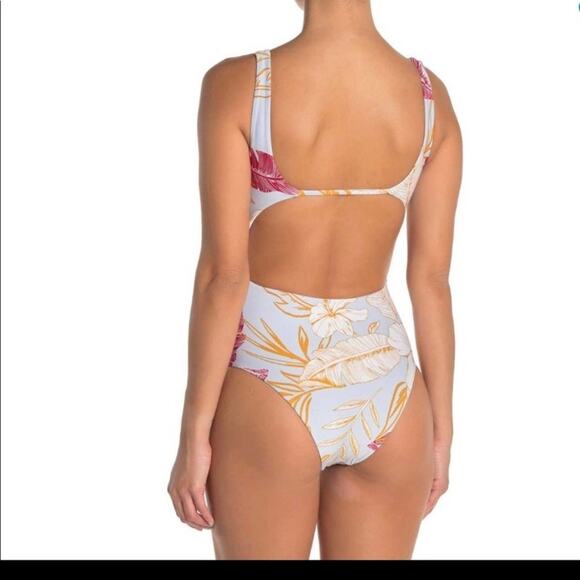 L Space Kylie Aloha Paradise Swimsuit Size 4 - Picture 2 of 5